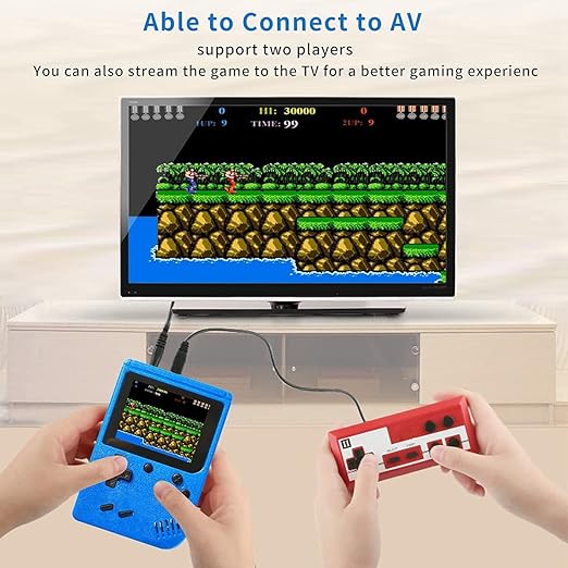 🎮 Mini SUP Handheld Retro Game Console – 500 in 1 Classic Fun | Best For Kids