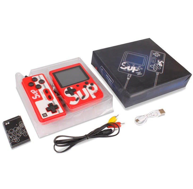 🎮 Mini SUP Handheld Retro Game Console – 500 in 1 Classic Fun | Best For Kids