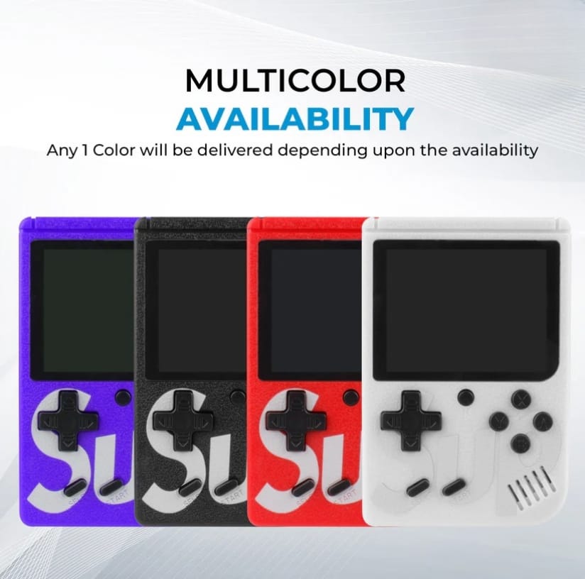 🎮 Mini SUP Handheld Retro Game Console – 500 in 1 Classic Fun | Best For Kids