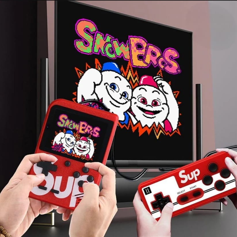 🎮 Mini SUP Handheld Retro Game Console – 500 in 1 Classic Fun | Best For Kids